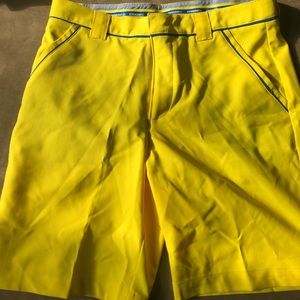 Men’s hybrid swim shorts yellow